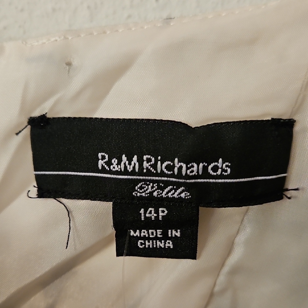 R&M Richards Black and White Floral Mini Dress - Picture 2 of 6